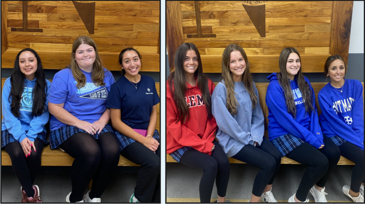 Sofia Flores, Caitlin Sullivan, Lilly Straziota, Alayna Plahm, Annie Trayser, Gianna Paul and Ava Aguirre